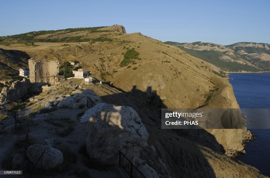Ukraine. Balaklava. Chembalo Fortress.