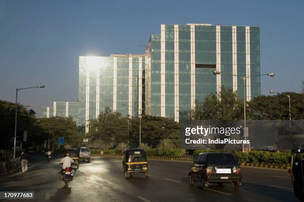 The Bandra Kurla Complex also known as BKC in Mumbai, Maharashtra, India.