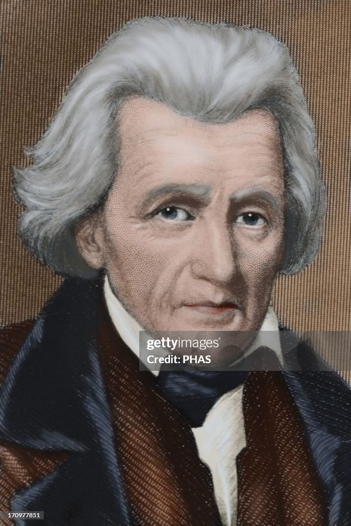 Andrew Jackson (1767-1845). American statesman.