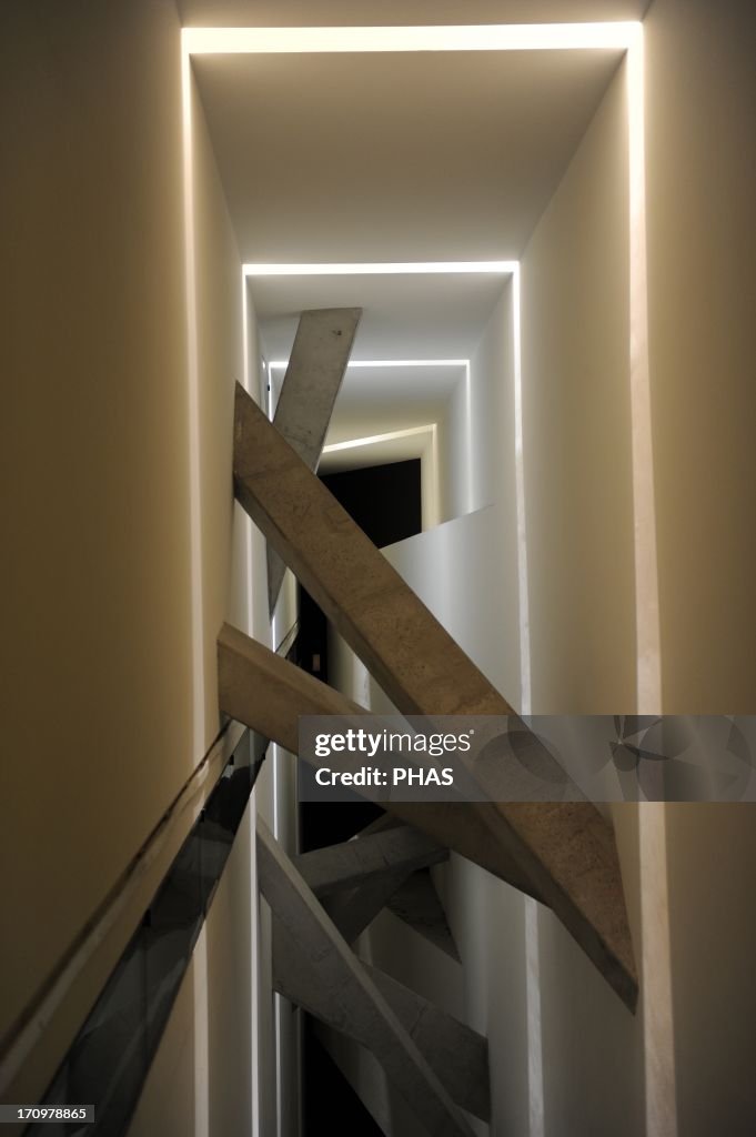 Germany. Berlin. Jewish Museum Berlin. Built in 1999 by Daniel Libeskind (1946).