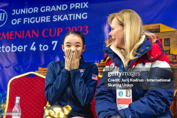 699 2023 Isu Junior Grand Prix Of Figure Skating Yerevan Armenia Stock