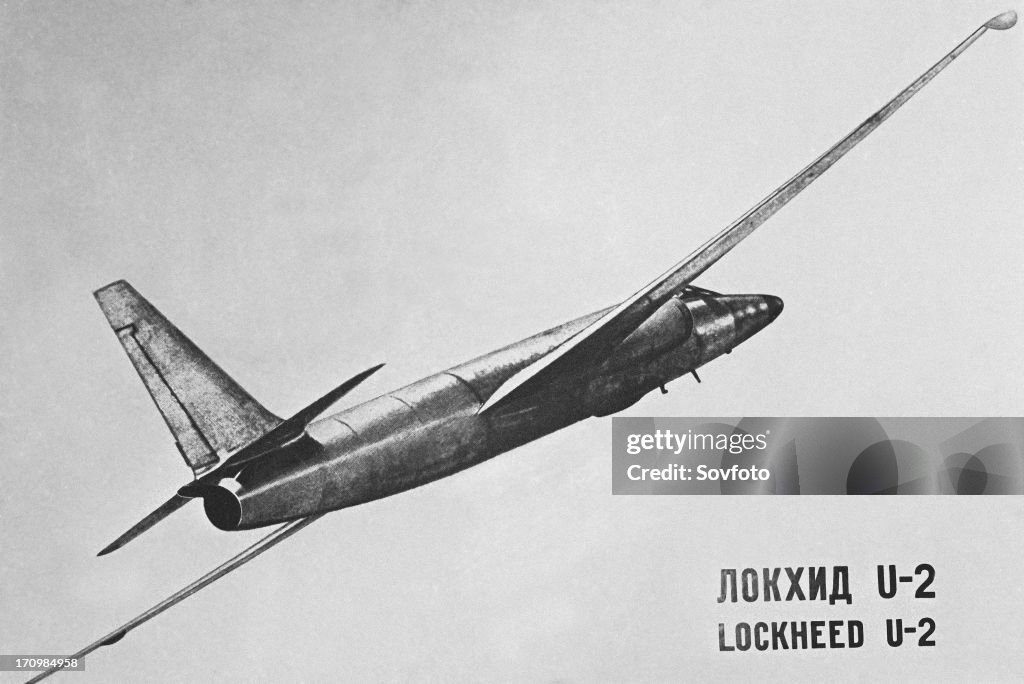 Lockheed u2 spy plane like the one piloted by gary frances powers that was shot down over soviet territory in 1960.