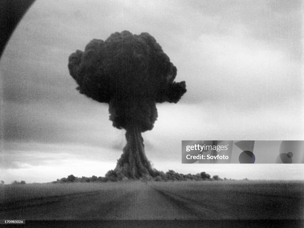 The first soviet atomic bomb test, first lightning (?????? ??????), ussr, august 29, 1949.
