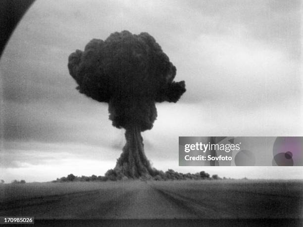 The first soviet atomic bomb test, first lightning , ussr, august 29, 1949.