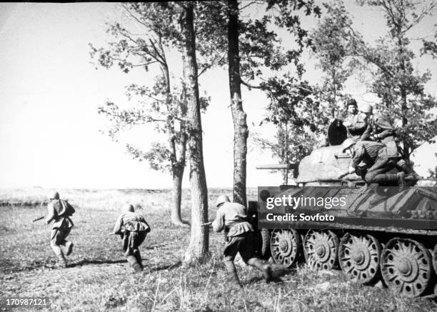 Battle of kursk bulge, july 1943.