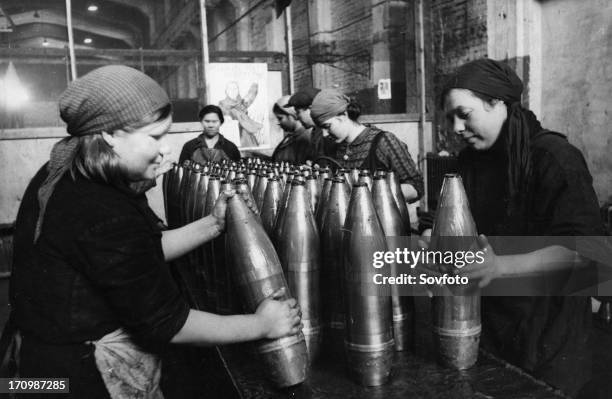 Russian Shells Factory Soviet Factory Photos and Premium High Res Pictures - Getty Images