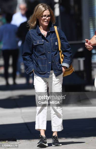 Julie Bowen is seen on October 4, 2023 in Beverly Hills, California.