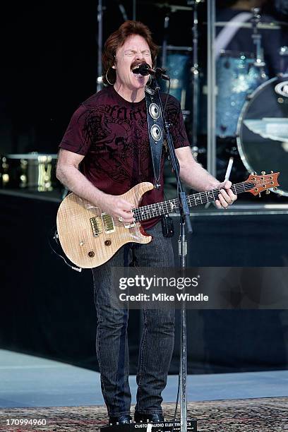 Tom Johnston of The Doobie Brothers performs on stage at The Greek Theatre on June 20, 2013 in Los Angeles, California.