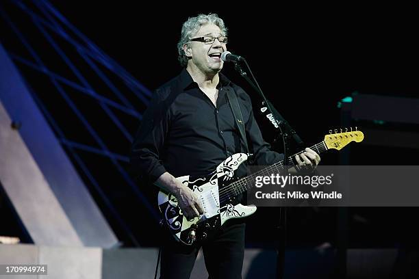 Steve Miller of Steve Miller Band performs on stage at The Greek Theatre on June 20, 2013 in Los Angeles, California.