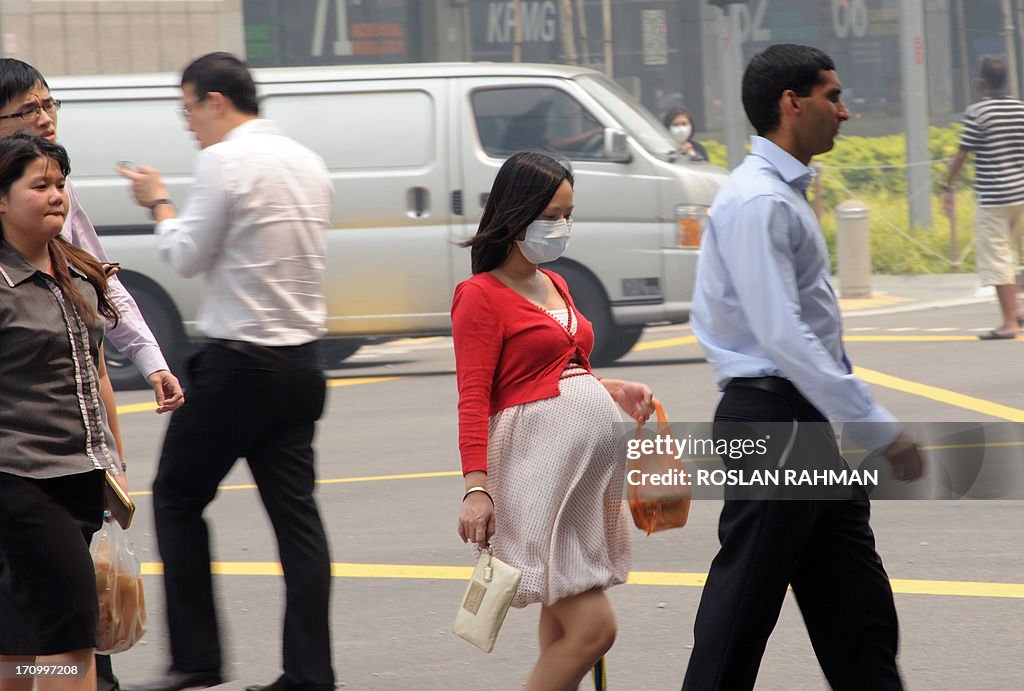 SINGAPORE-INDONESIA-ENVIRONMENT-HEALTH-HAZE