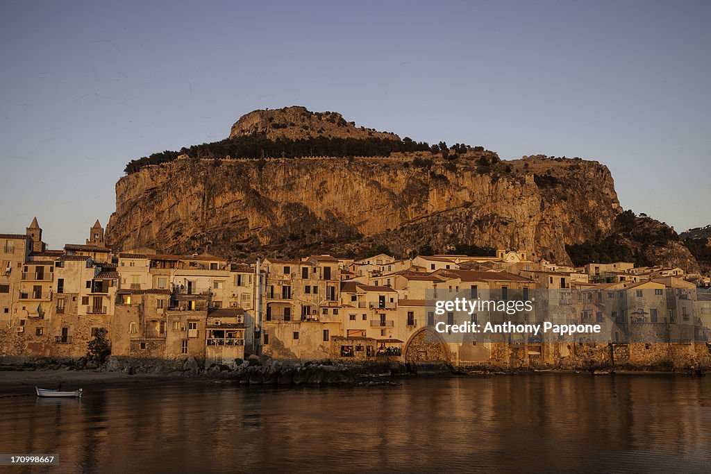 Panoramic view of Cefalù