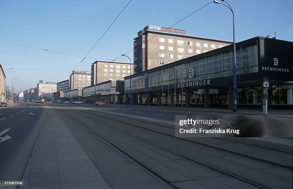 Die Strasse Der Nationen In Chemnitz