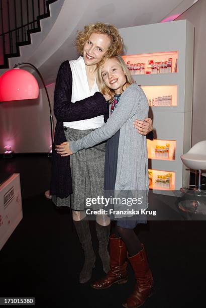 Juliane Köhler Und Ihre Tochter Fanny Beim Brigitte Fashion Event In Der Alten Kongresshalle In München