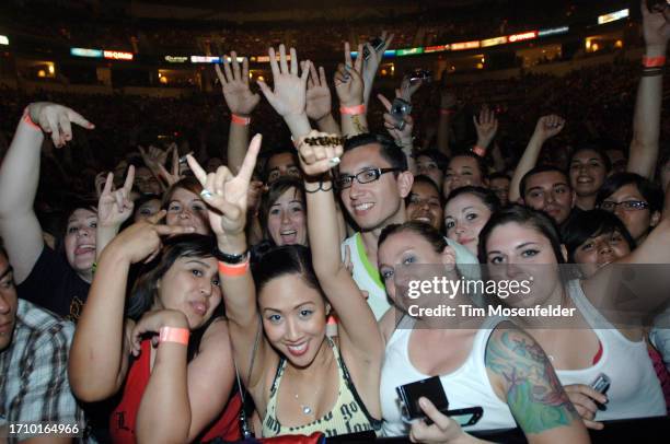 Atmosphere as No Doubt performs at Save Mart Center on May 19, 2009 in Fresno, California.