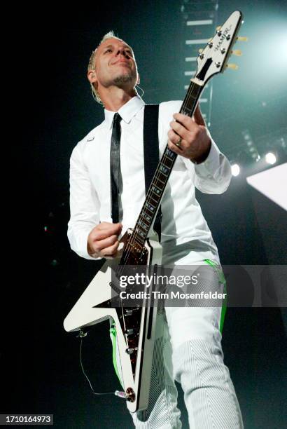 Tom Dumont of No Doubt performs at Save Mart Center on May 19, 2009 in Fresno, California.