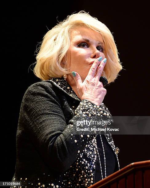 Joan Rivers Profile An Evening With Joan Rivers At American Jewish University Photos and ...