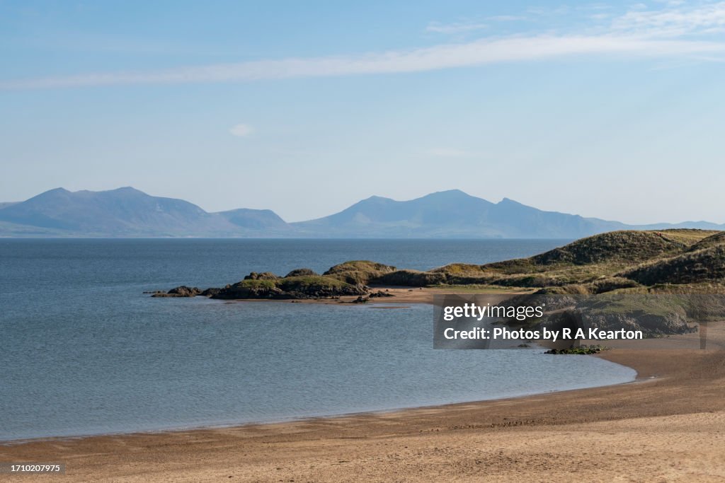 Clear and sunny day on Anglesey, North Wales