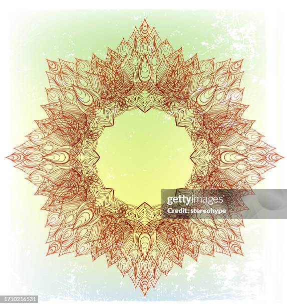 ilustraciones, imágenes clip art, dibujos animados e iconos de stock de el marco de la estrella - geometría sagrada