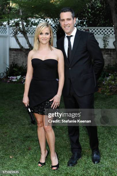 Jim Toth and Reese Witherspoon attend 2013 Los Angeles Dance Project Benefit Gala on June 20, 2013 in Los Angeles, California.