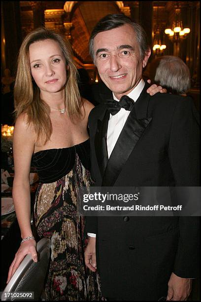 Eleonore De Galard and Philippe Douste Blazy at The Gala Evening Held At Versaille Castle In Aid Of The Association Espoir Contre Le Cancer .