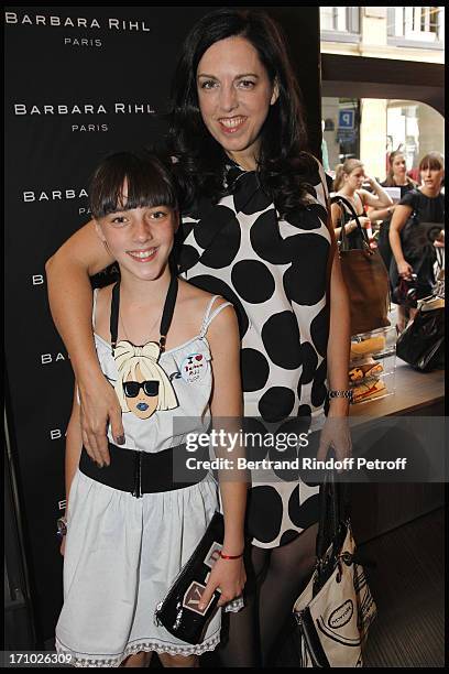 Fabi Rihl Barbara Rihl Boutique Opening In Paris Photos and Premium High Res ...