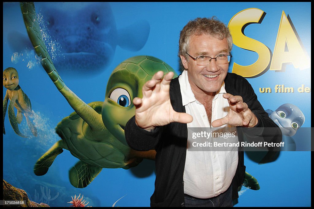 Premiere Of Film "Le Voyage Extraordinaire De Samy" (Sammy's Adventures) At Cinema Gaumont Opera In Paris