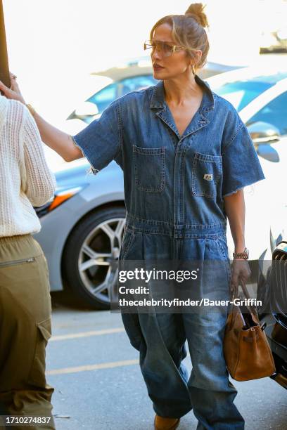 Jennifer Lopez is seen on October 06, 2023 in Los Angeles, California.