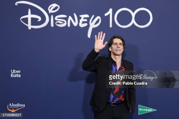 Eduardo Noriega attends "Disney 100th Anniversary concert" photocall at the Royal Theatre on September 30, 2023 in Madrid, Spain.