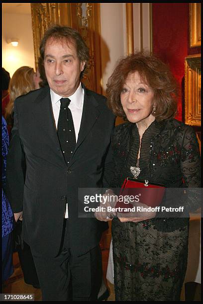 Gilles Dufour, Charlotte Aillaud at Dinner Held In Honour Of Princesse De Beauvau Craon, The Presidente In Honour Of Sotheby's In France, At The...