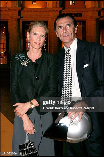 Mafalda Von Hessen and Count Ferdinando Brachetti Peretti - Dinner at the Fendi Palazzo in Rome for the launch of the new perfume "Palazzo".