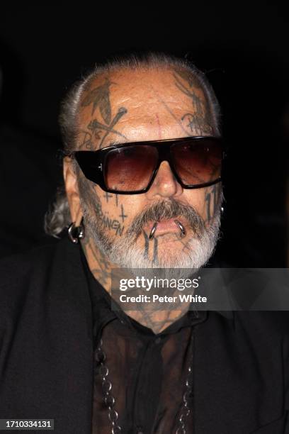 Sven Marquardt attends the Ann Demeulemeester Womenswear Spring/Summer 2024 show as part of Paris Fashion Week on September 30, 2023 in Paris, France.