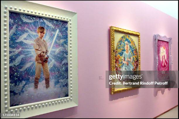 Pierre and Gilles exhibition launch "Double Je" at the "Jeu De Paume" museum followed by a dinner in honor of the artists.