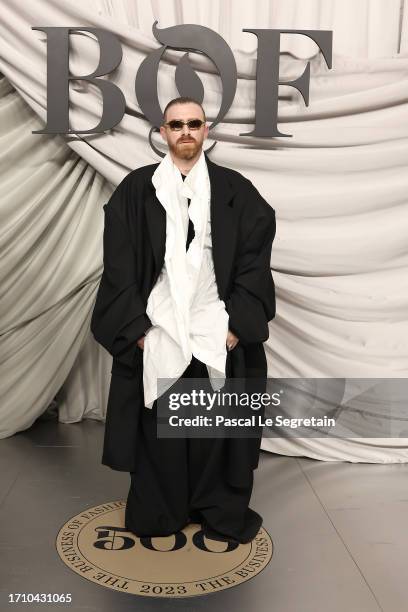 Guram Gvasalia attends the #BoF500 Gala during Paris Fashion Week at Shangri-La Hotel Paris on September 30, 2023 in Paris, France.