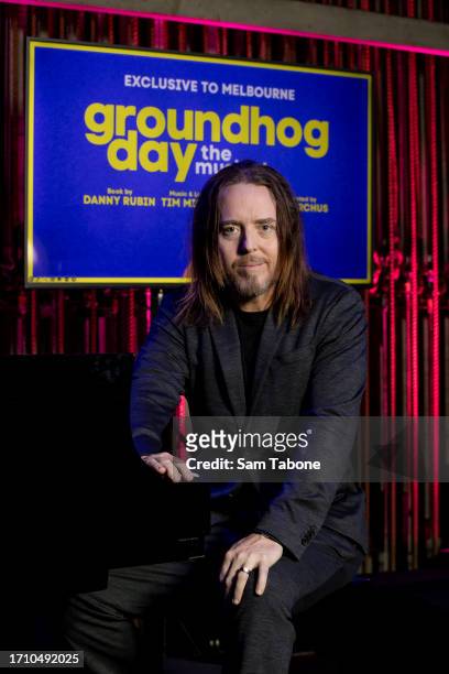 Tim Minchin at the announcement of "Groundhog Day The Musical" on October 01, 2023 in Melbourne, Australia.