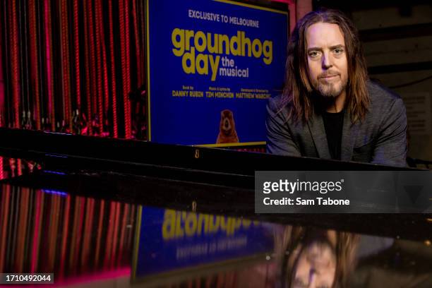 Tim Minchin at the announcement of "Groundhog Day The Musical" on October 01, 2023 in Melbourne, Australia.
