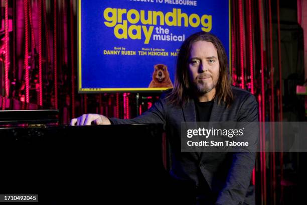 Tim Minchin at the announcement of "Groundhog Day The Musical" on October 01, 2023 in Melbourne, Australia.