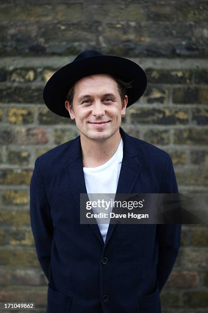 Mark Owen performs for a biz session to promote his new album 'The Art Of Doing Nothing' on May 17, 2013 in London, England.