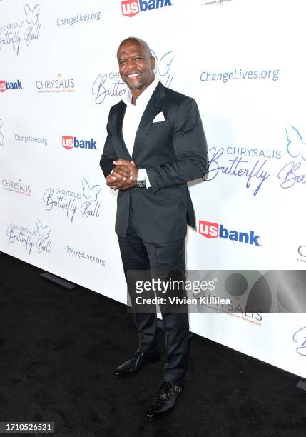 Terry Crews attends the 2023 Chrysalis Butterfly Ball at Petersen Automotive Museum on September 30, 2023 in Los Angeles, California.