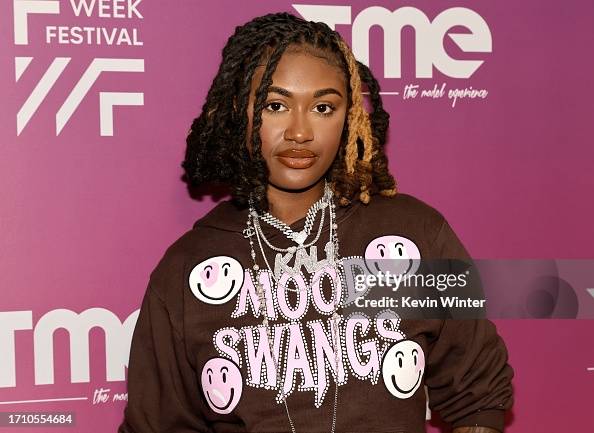 Kaliii Rapper 2021 Kaliii attends The Model Experience's Fashion Week Festival at Los ...