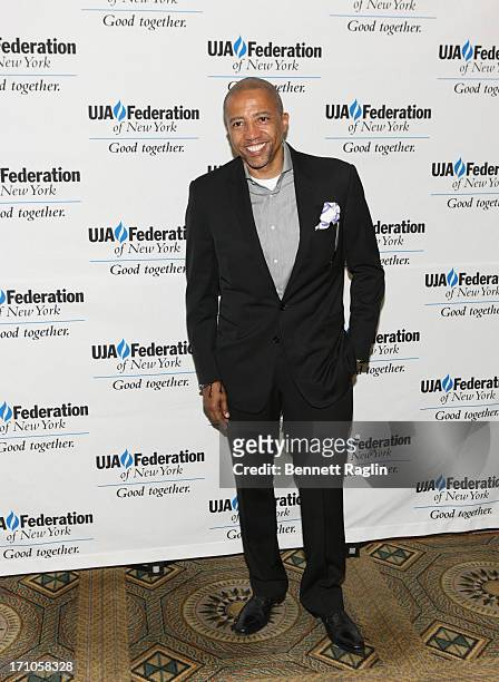 Kevin Lyles attends UJA-Federation Of New York Music Visionary Of The Year Award Luncheon at The Pierre Hotel on June 21, 2013 in New York City.