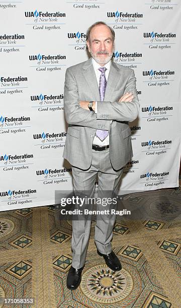 Recording artist Neil Diamond attends UJA-Federation Of New York Music Visionary Of The Year Award Luncheon at The Pierre Hotel on June 21, 2013 in...
