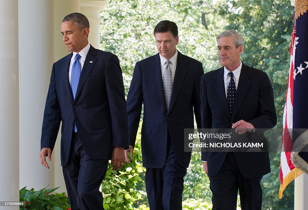 US-POLITICS-SECURITY-INTELLIGENCE-FBI-OBAMA-COMEY