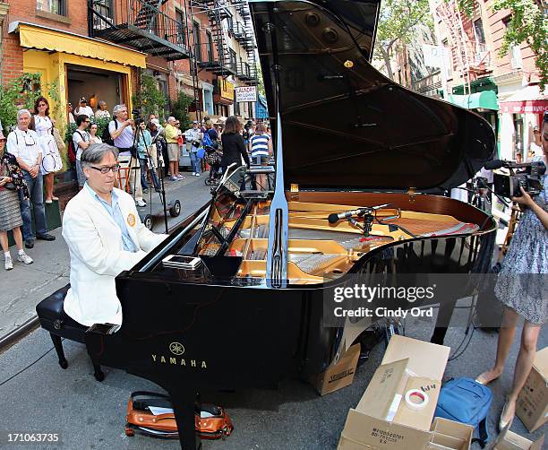 Composer Jed Distler takes part in The National Association Of Music Merchants NAMM Presents First Ever National Music Day And Make Music NY at...