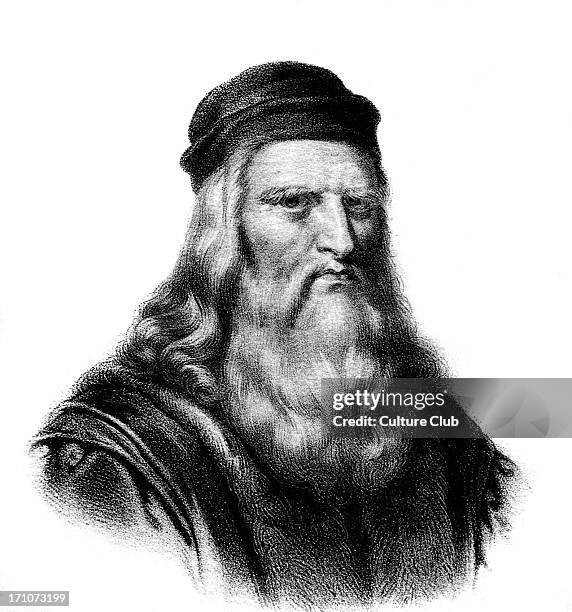 Leonardo da Vinci - Italian Renaissance painter, sculptor, writer, scientist, architect and engineer.1452-1519