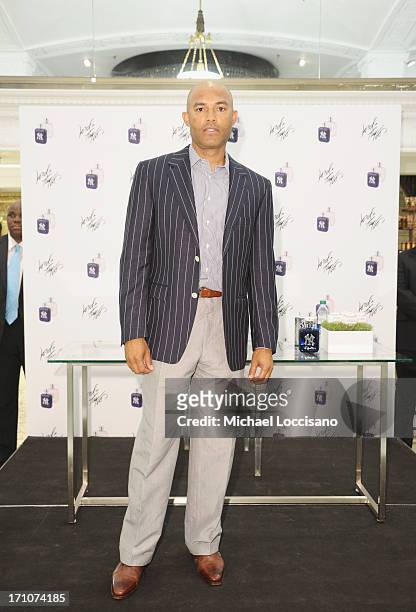 Professional Baseball Player Mariano Rivera appears for The Mariano Rivera Signature Limited Edition EDT At Lord & Taylor on June 21, 2013 in New...