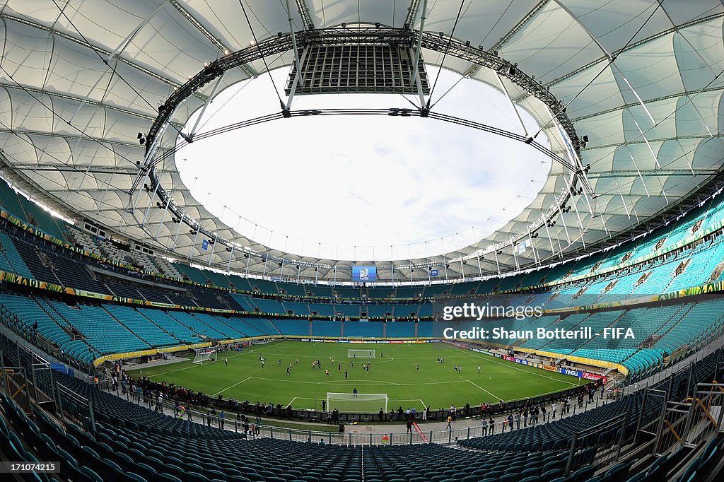 Previews in Salvador - FIFA Confederations Cup Brazil 2013