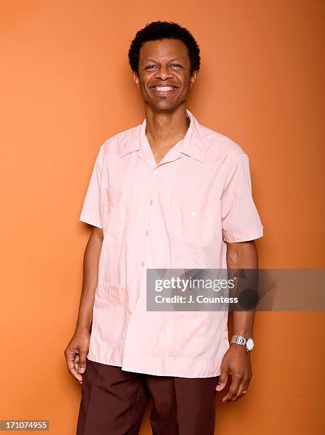 Voice actor/comedian Phil LaMarr poses during the 2013 American Black Film Festival on June 20, 2013 in Miami, Florida.