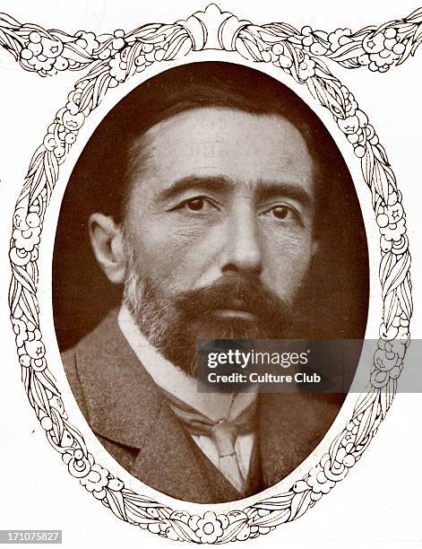 Joseph Conrad - portrait. JC, Polish novelist: 3 December 1857  3 August 1924.