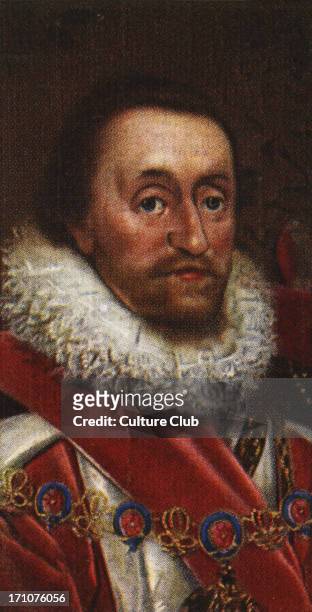 King James I portrait . The son of Mary queen of Scots and Lord Darnley. He was not a popular king, though his popularity increased after the...