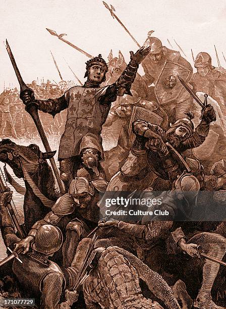 Richard III by William Shakespeare. Act V. Scene 4 by William Shakespeare. Richard at Bosworth Field. King Richard: 'I think there be six Richmonds...